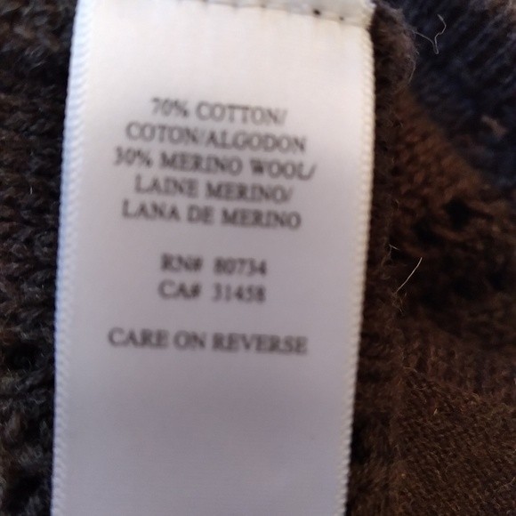 NWT BCBGMAXAZRIA SWEATER COWL NECK KNIT SHORT SLEEVE WOOL BLEND L WOMENS LARGE L - Picture 9 of 11